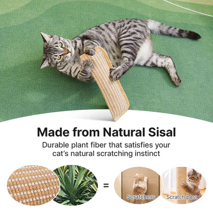 Potaroma Cat Toys Set of 2, Soft Sisal Indoor Scratching and Kicker Toys for Engaging Playtime