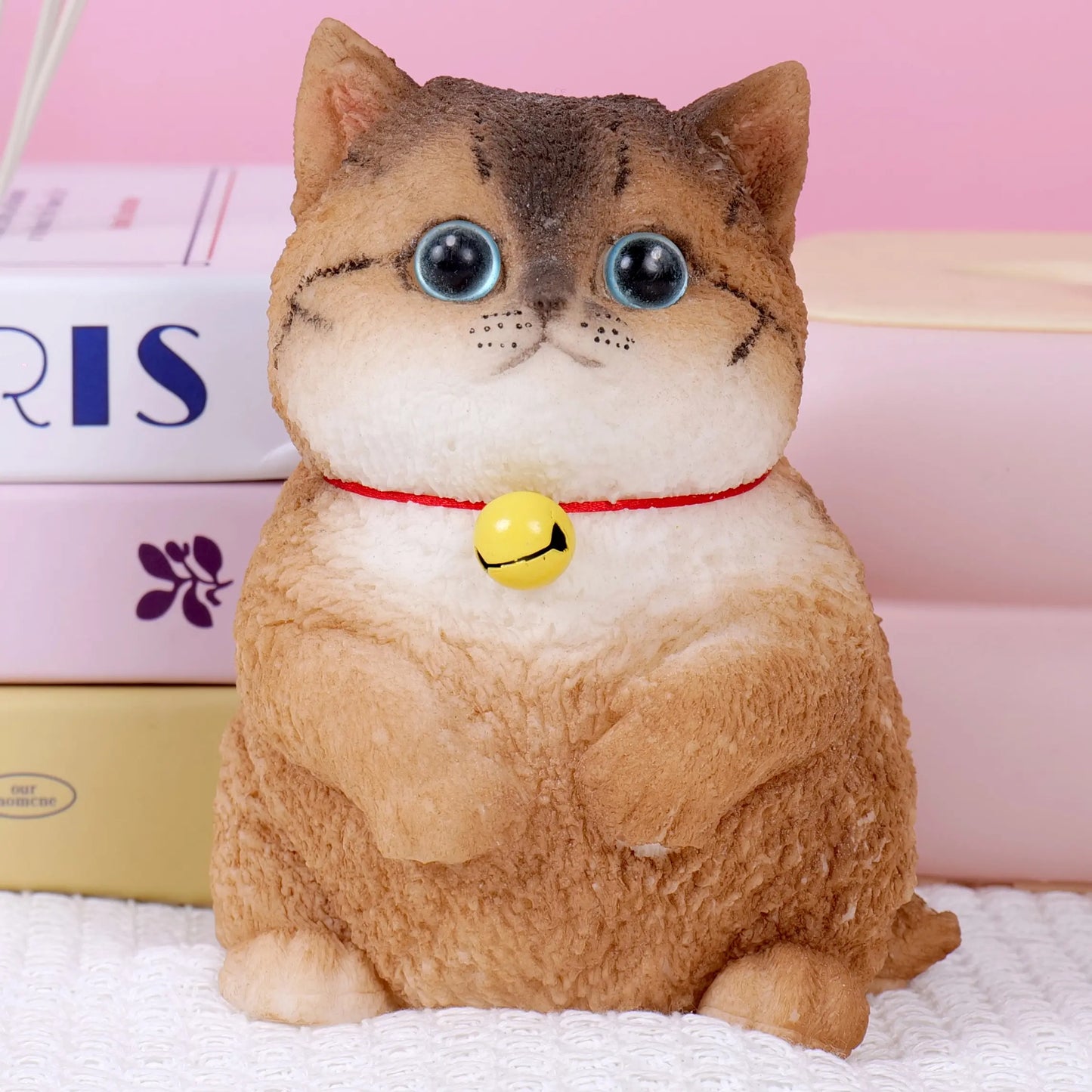 Large Handmade Taba Squishy Cat and Dog Toy - Hyperrealistic Kawaii Cat Simulation for Stress Relief and Autism Support, Silicone Squeeze Toy