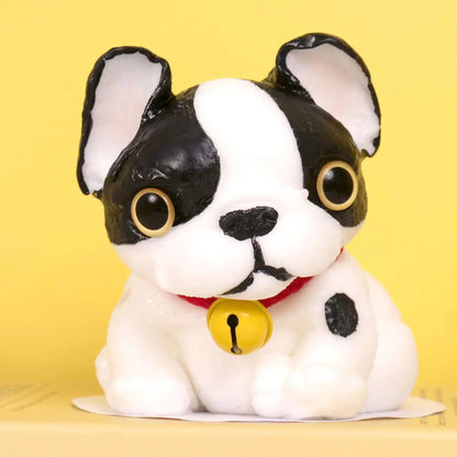 Large Handmade Taba Squishy Cat and Dog Toy - Hyperrealistic Kawaii Cat Simulation for Stress Relief and Autism Support, Silicone Squeeze Toy