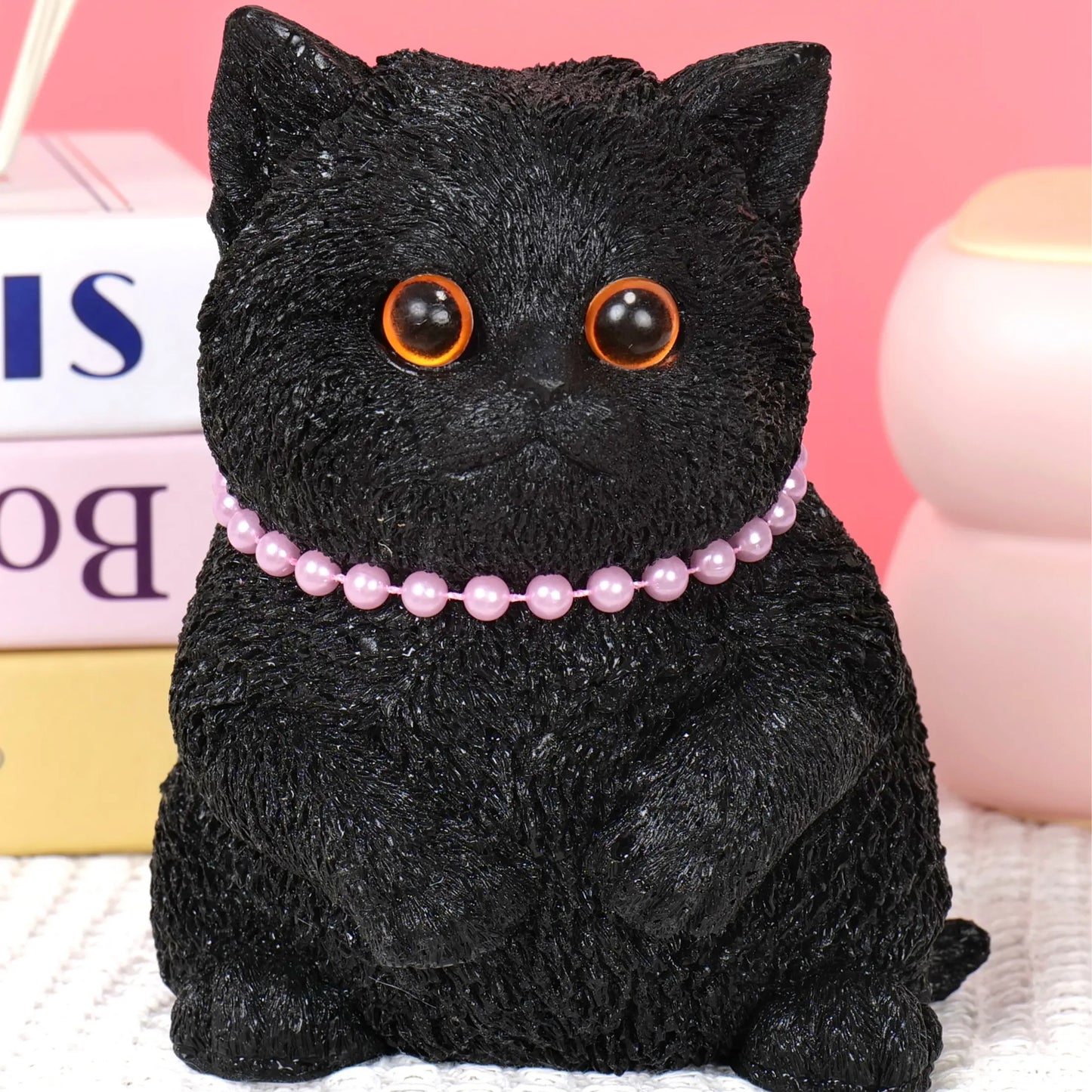 Large Handmade Taba Squishy Cat and Dog Toy - Hyperrealistic Kawaii Cat Simulation for Stress Relief and Autism Support, Silicone Squeeze Toy