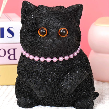 Large Handmade Taba Squishy Cat and Dog Toy - Hyperrealistic Kawaii Cat Simulation for Stress Relief and Autism Support, Silicone Squeeze Toy